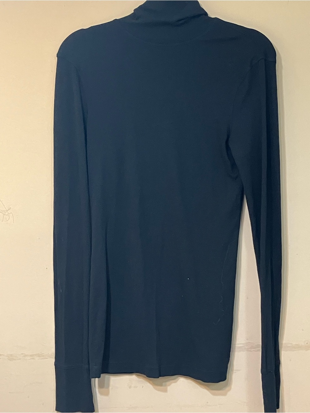 Women's Long-Sleeve Turtleneck Tee in Dark Navy
